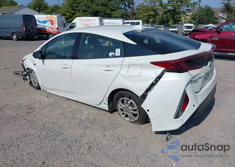 2019 Toyota Prius Prime Advanced из США, поврежденный, VIN JTDKARFPXK3118749